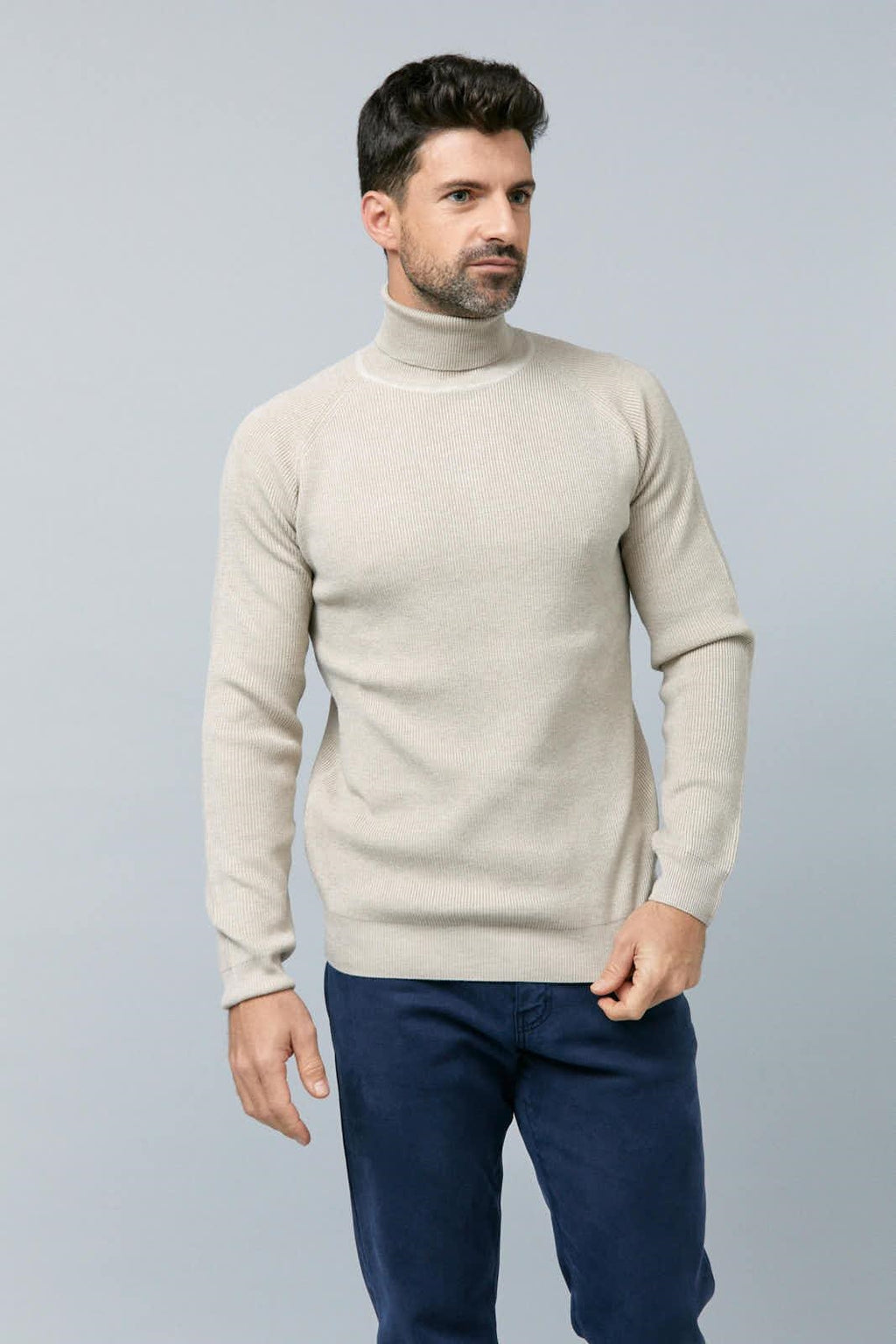 Max-Jersey de cuello alto