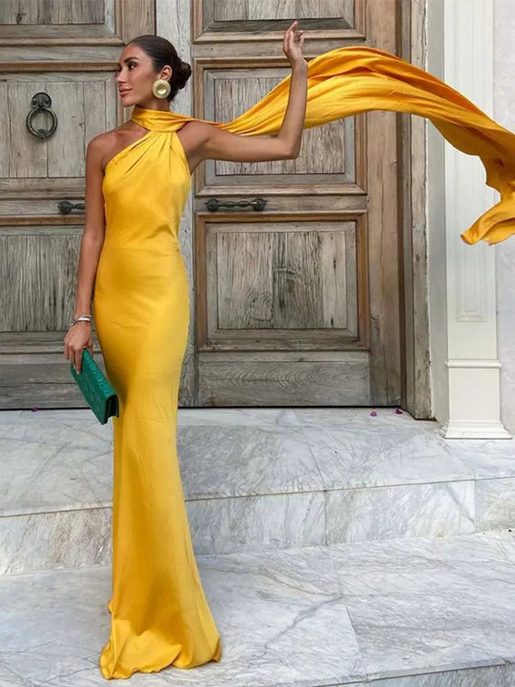 Lina-Vestido Largo