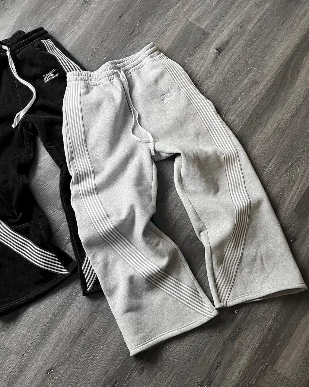 JAKE-Pantalones anchos Y2K