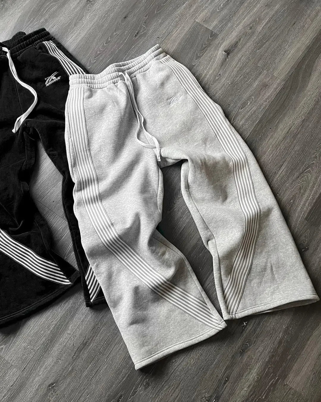 JAKE-Pantalones anchos Y2K