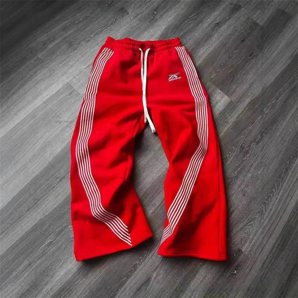 JAKE-Pantalones anchos Y2K