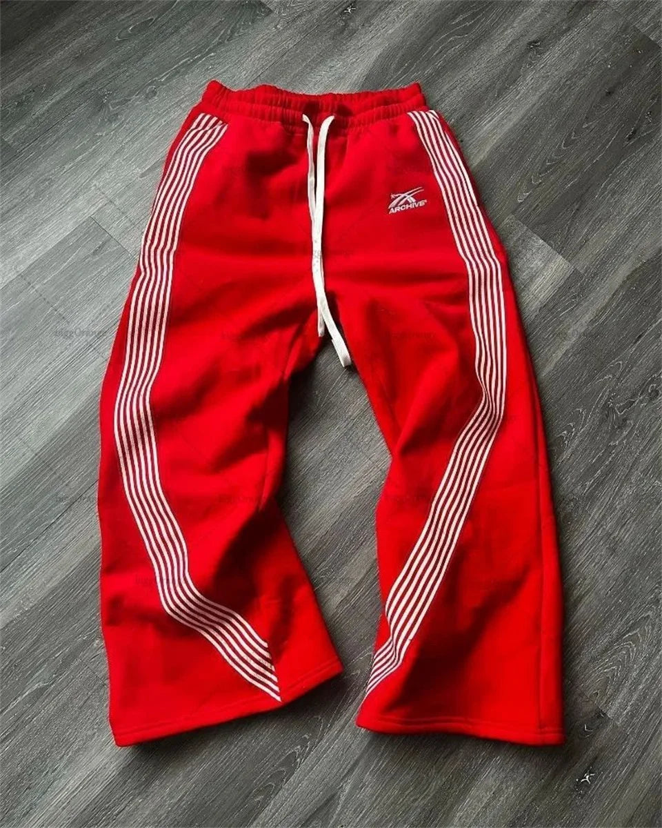 JAKE-Pantalones anchos Y2K