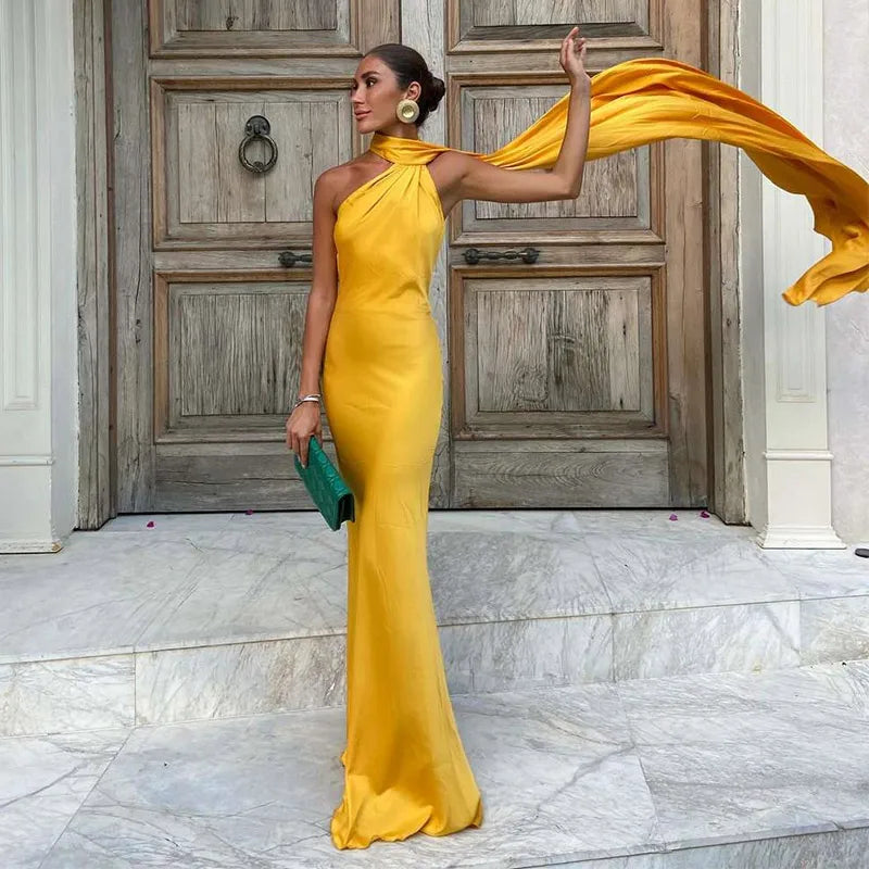 Lina-Vestido Largo