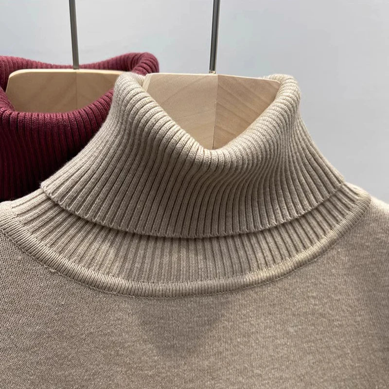 Suéter de cuello alto
