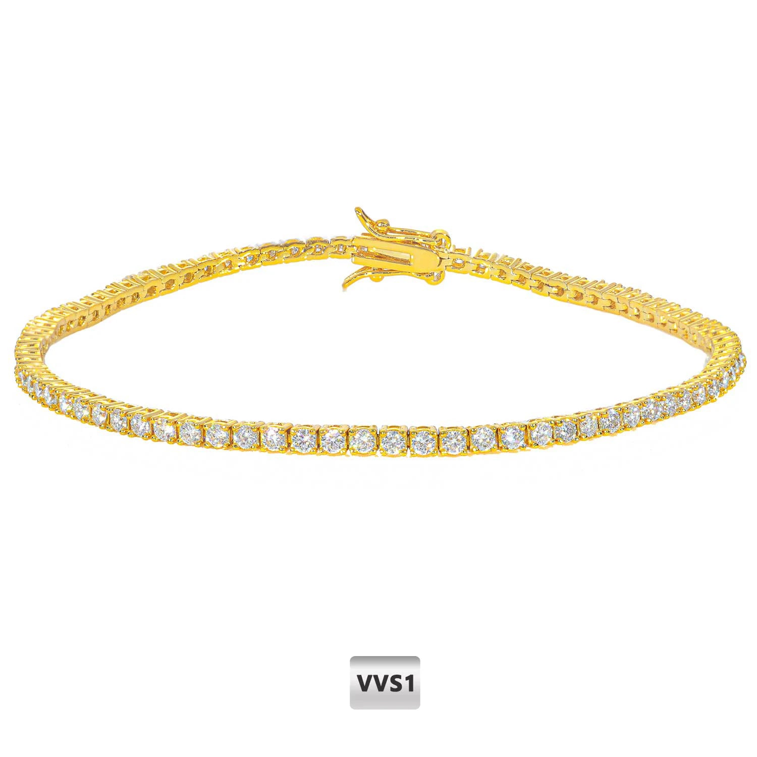 Ice Age-Pulsera de tennis 2 mm