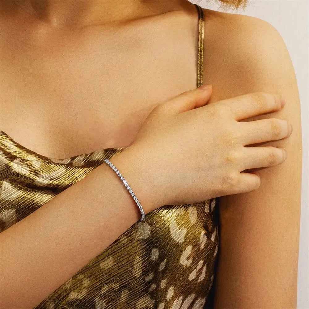 Ice Age-Pulsera de tennis 2 mm