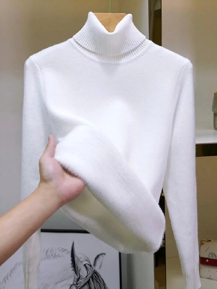 Suéter de cuello alto