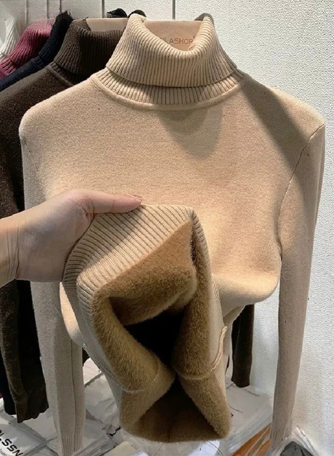 Suéter de cuello alto